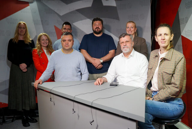 Poseta predstavnika ANEM a OEBS a i clanova Stalne radne grupe za bezbednost novinara redakciji Juznih vesti Foto Miroslav Jankovic OSCE