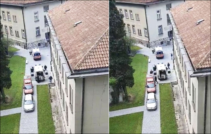 Neverovatan prizor iz Užica: Sanitetskim vozilima prevozili klima-uređaje (FOTO/VIDEO 1 Uzice Foto Printsrin FB Sloga 1