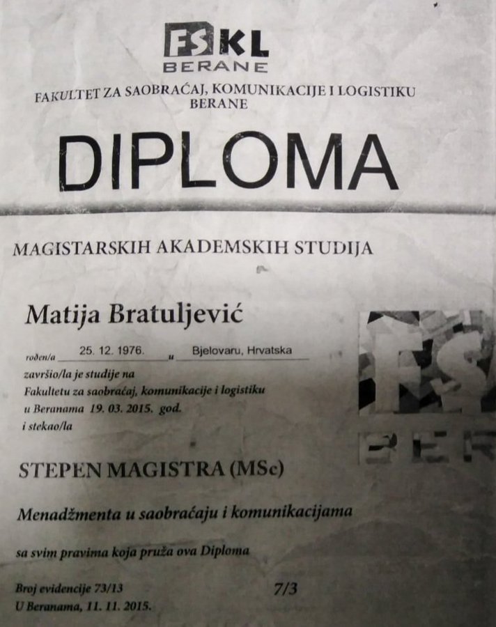 Sramni čačanski direktor, sa diplomom iz Berana, u kampanji u Kosjeriću 3 bratulja