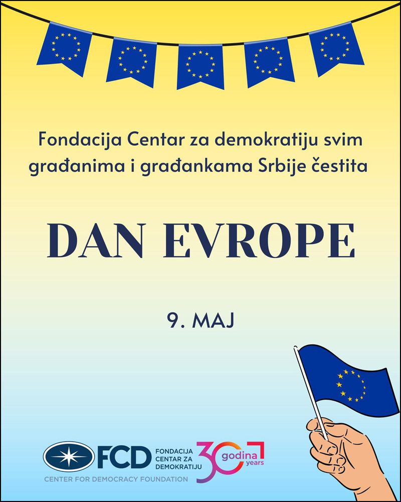 Građani Srbije dele evropske vrednosti demokratije i vladavine prava 1 fcd dan evrope