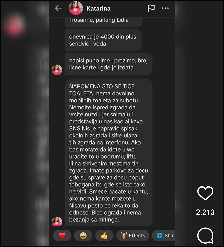 uputstvo za Nis