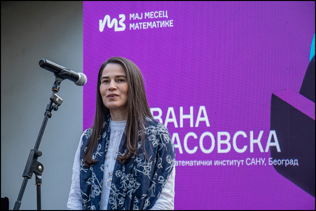 Spojeni matematikom 3 др Ивана Атанасовска научни саветник Математичког института САНУ из Београдафото Дарко Риот