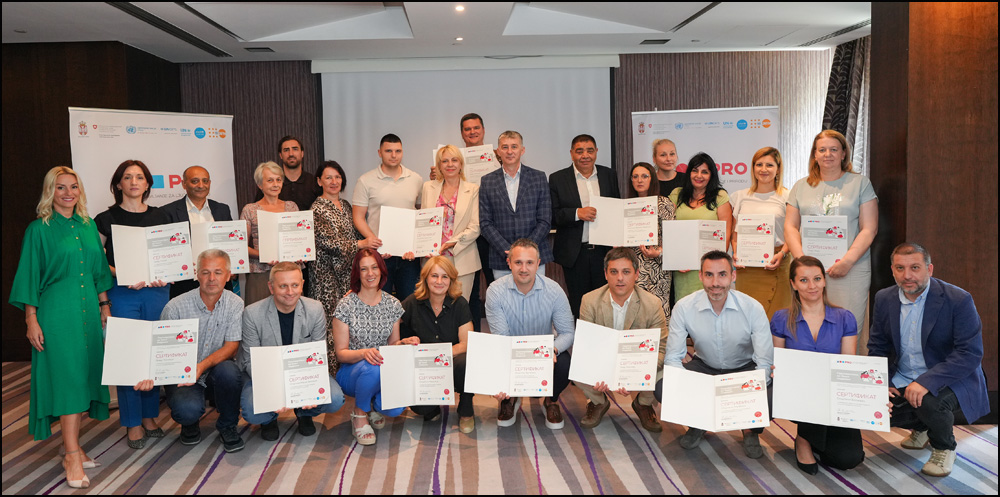 Dodela sertifikata Metropol jun 2025 grupna