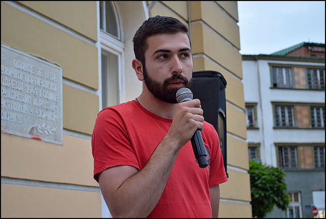 Protest u Užicu: Nemamo kud, moramo da se borimo za slobodu 9 Filip Todorovic Foto Nenad Kovacevic