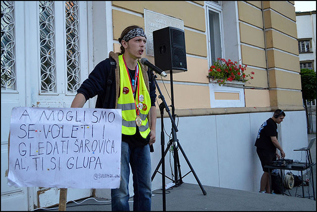 Užički studenti pozvali građane na protest u Beogradu 28. juna 9 Maturant iz Cacka Foto Nenad Kovacevic