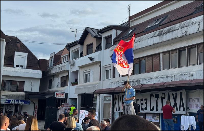 Lokalni izbori u Kosjeriću: Bitka režima za svaki glas 1 Protest u Kosjericu Foto Privatna arhiva 1