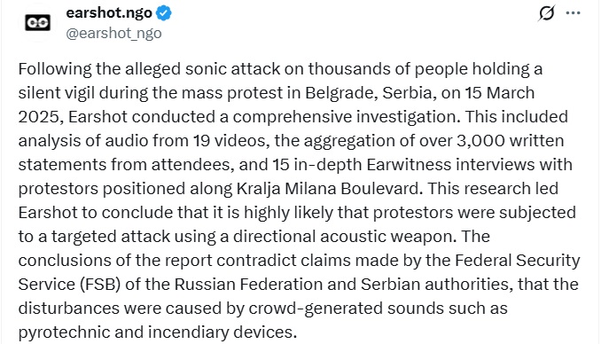 earshot