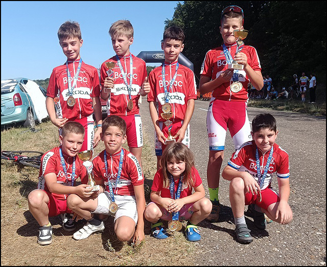 podmladak BORCA sa trofejima na Prvenstvu Srbije za 2025