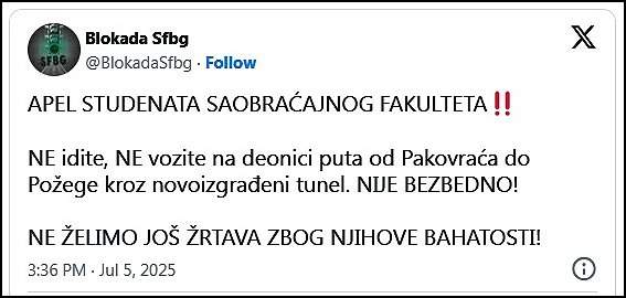 Apel studenata
