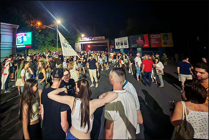 Večeras protest i blokada zlatiborske magistrale u Užicu 2 Blokada zlatiborske magistrale Foto Privatna arhiva
