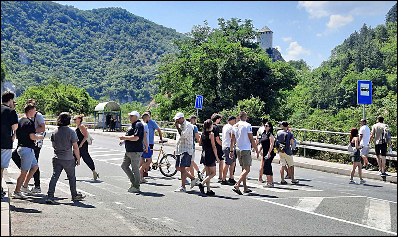 Policija u Uzicu Foto Privatna arhiva 2