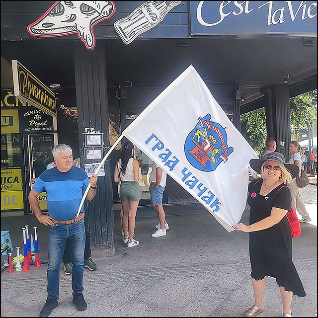 Veličanstveni skup u Užicu 11 Čačani u Užicu