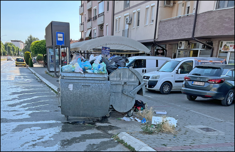 Javašluk u JKP Komunalac 2 smece 2A