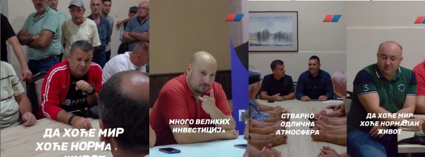 Lazar Čikiriz na stranačkom skupu SNS 1 cikiriz