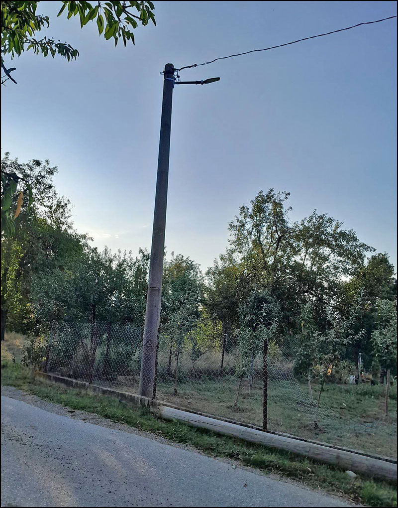 Javna rasveta za privatno dvorište 2 javna rasveta 1