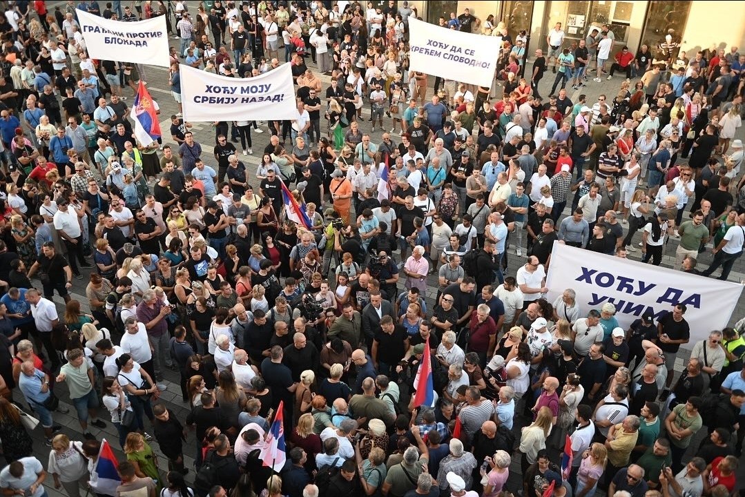 Potpuni raspad SNS, na protestima minoran broj ljudi 3 pancevo