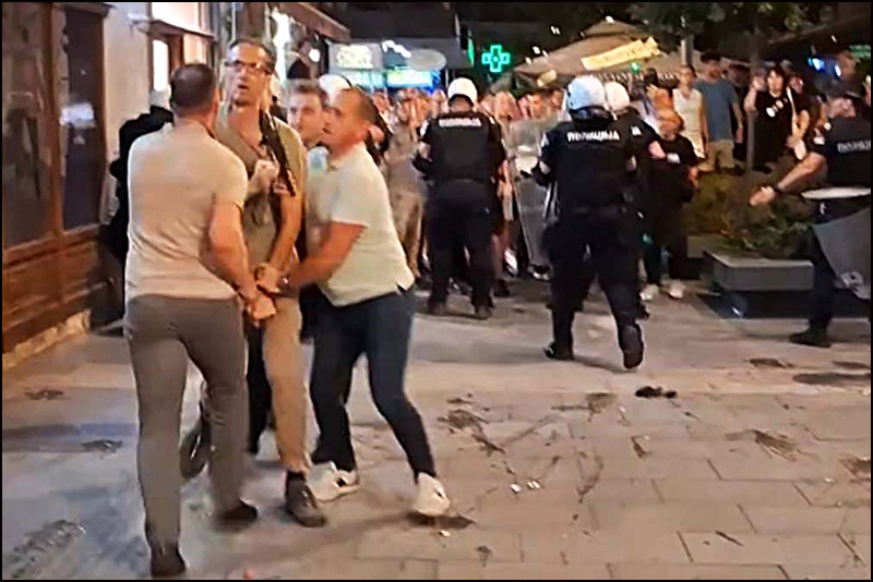vlade milivojevic protest hapsenje darijevic incident epicentarpress