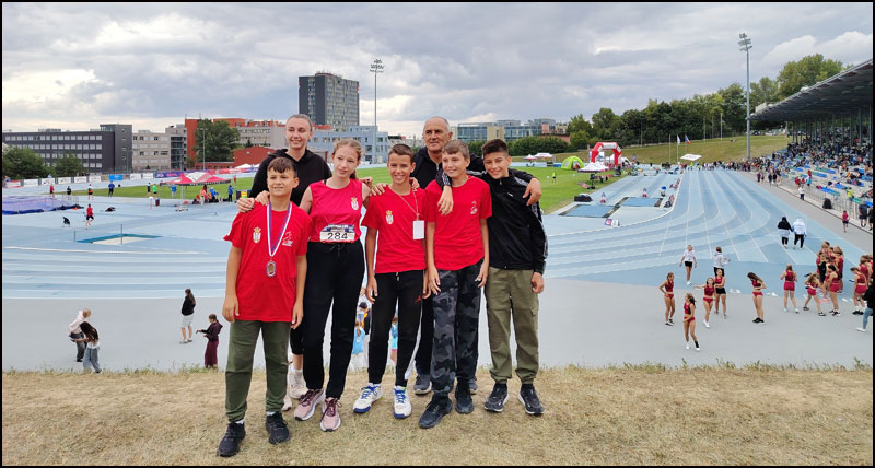 Atleticari CAAK a na takmicenju EKAG u Brnu