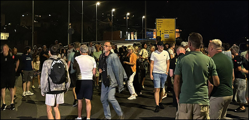 Užičani traže puštanje iz pritvora uhapšenih učesnika protesta u Kosjeriću 7 Blokada Foto Privatna arhiva