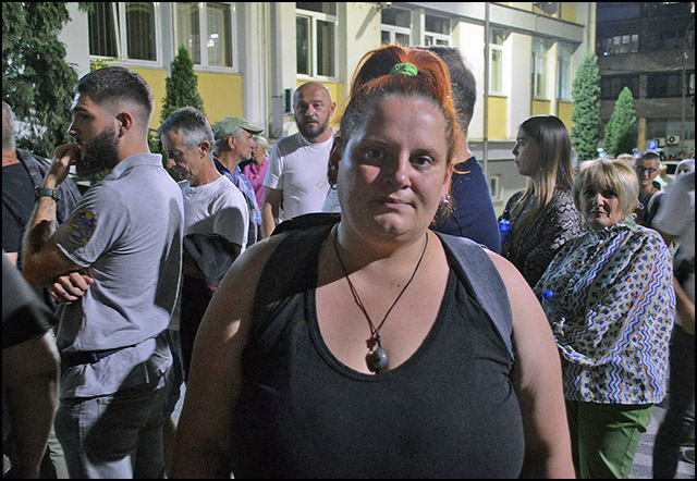 Užičani traže puštanje iz pritvora uhapšenih učesnika protesta u Kosjeriću 1 Milena Orubovic Foto Nenad Kovacevic