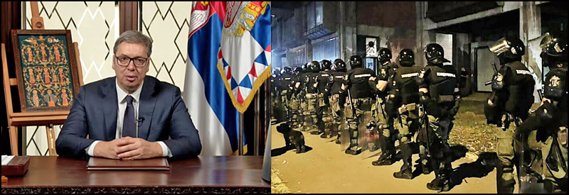 Vucic policija KiM