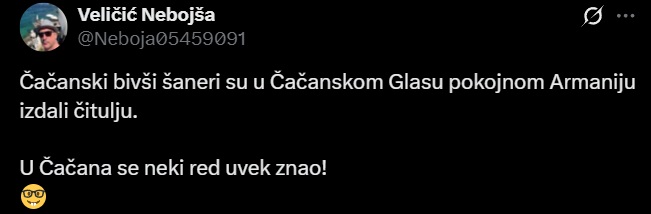 Čačanska čitulja za Armanija 2 armani1