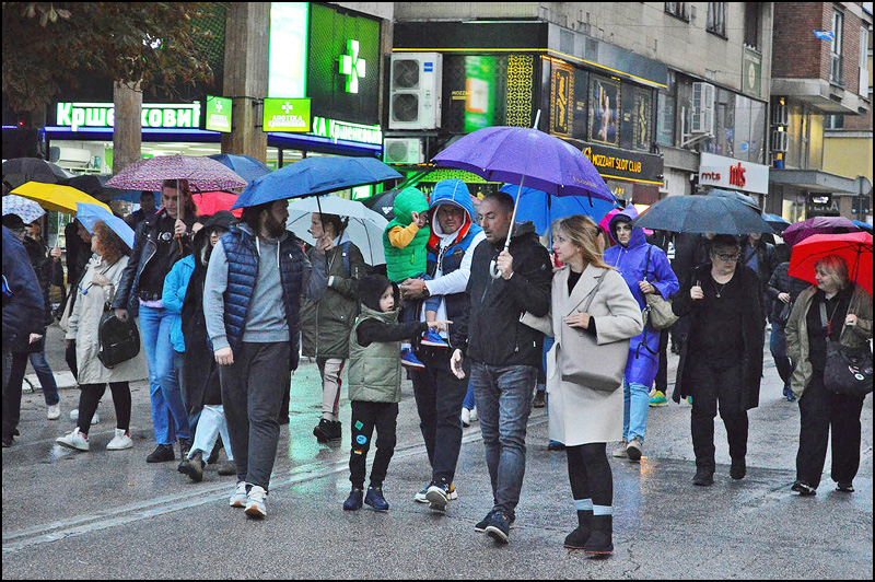 Protestna setnja Foto Nenad Kovacevic