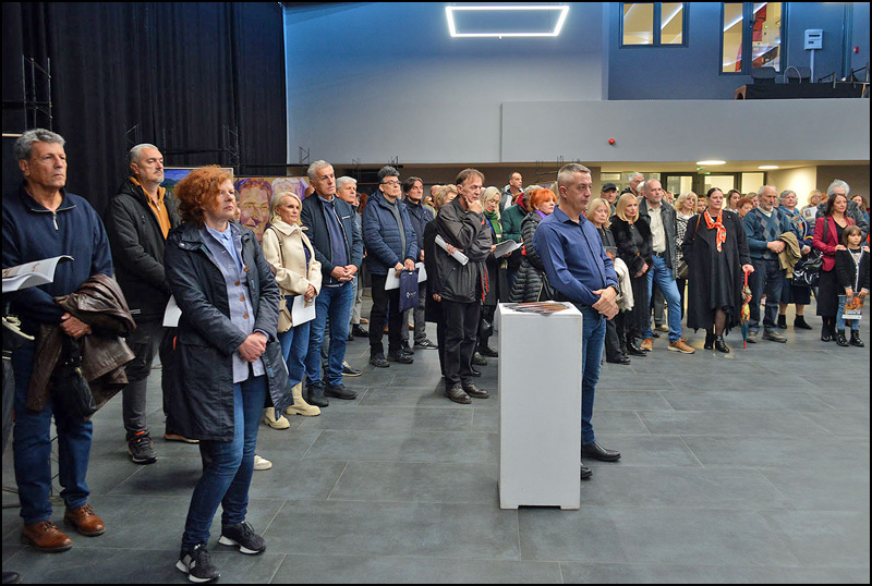 Četrdeset slikarskih godina Slobodana Stanića Džingija 1 Publika Foto Nenad Kovacevic