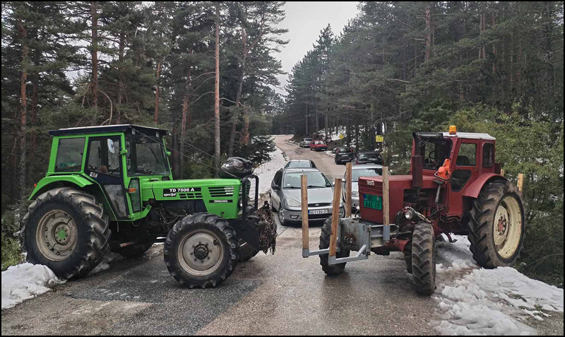 Održana najavljena blokada naplatne rampe 1 tara blokada 2