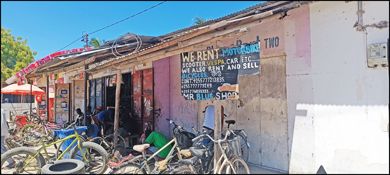 Zanzibar Rent a bike