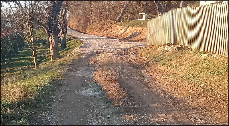 veles podasipanje puta