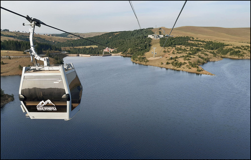 Turistička nagrada Prizma dodeljena zlatiborskoj Gold gondoli 1 Gold gondola Foto Nenad Kovacevic