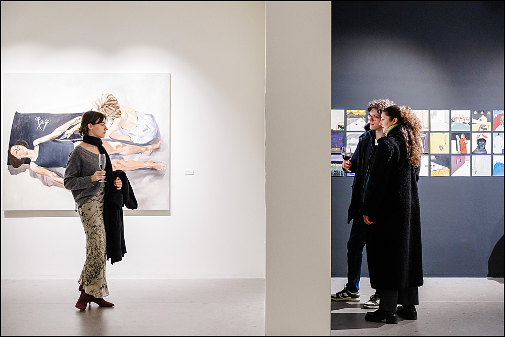 Otvaranje izlozbe Zimske price 3 u Galeriji DOTS foto Marijana Jankovic 3 – kopija
