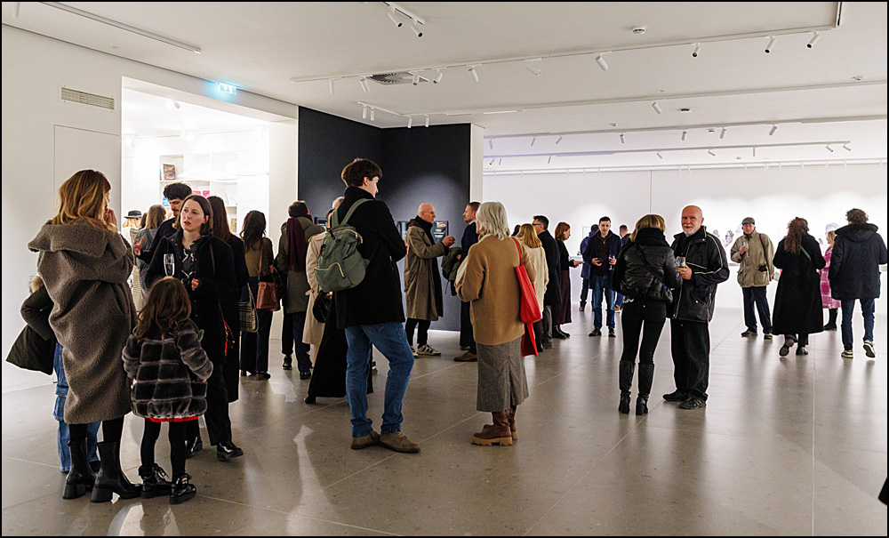 Otvaranje izlozbe Zimske price 3 u Galeriji DOTS foto Marijana Jankovic 4