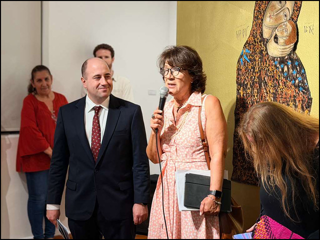 Otvaranje izlozbe u Santa Kruzu Dusan Kozarev i Zana Petkovic 12 2025