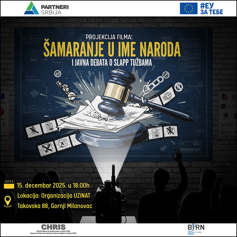 PROJEKCIJA FILMA Samaranje u ime naroda Gornji Milanovac 15. decembar 2025