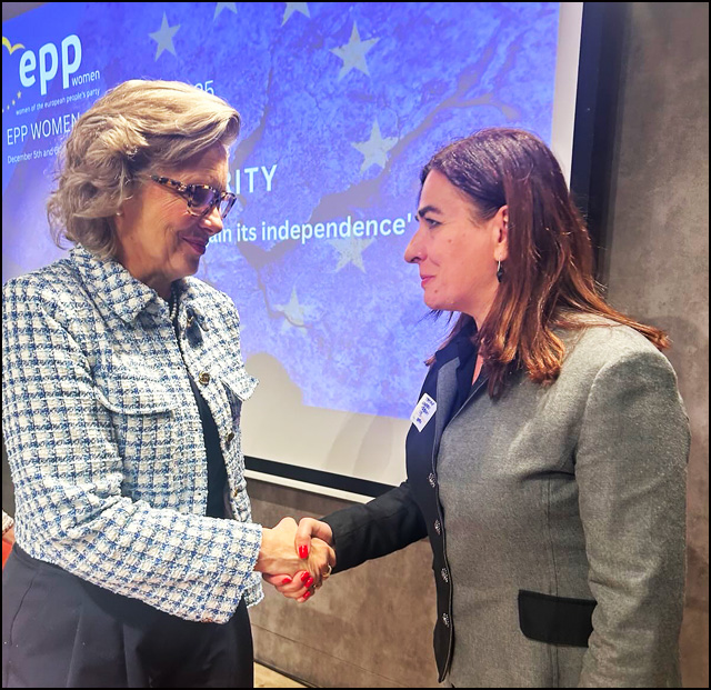 Tatjana Markovic Topalovic i Margareta Cederfeld nekadasnja predsednica PS OEBS 1A