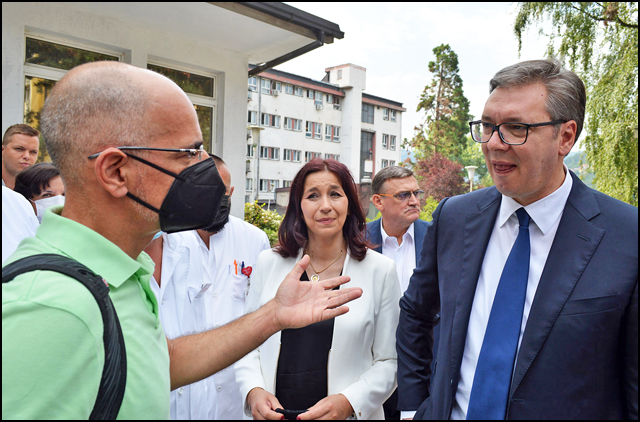 Šest godina lažnih obećanja o početku rekonstrukcije Zdravstenog centra Užice 2 Vucic i Blagojevc u Uzicu Foto Nenad Kovacevic