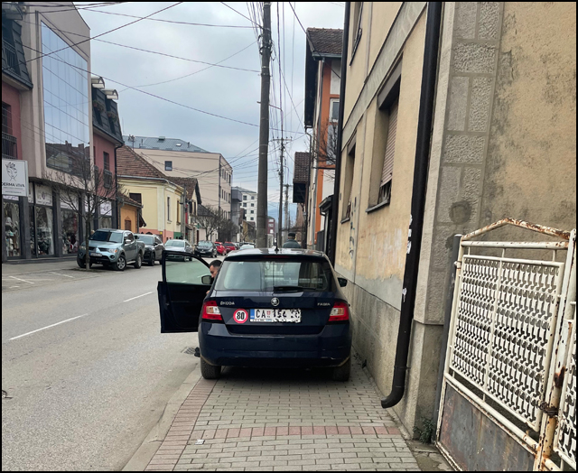 nepropisno parkiranje
