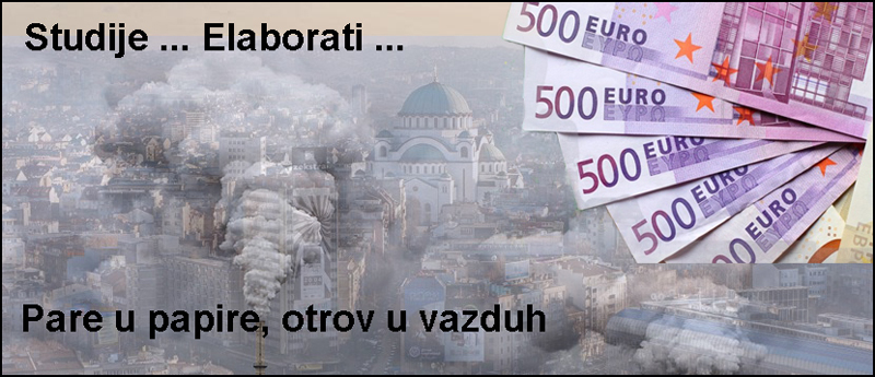 Beograd zagadjenje ilustracija