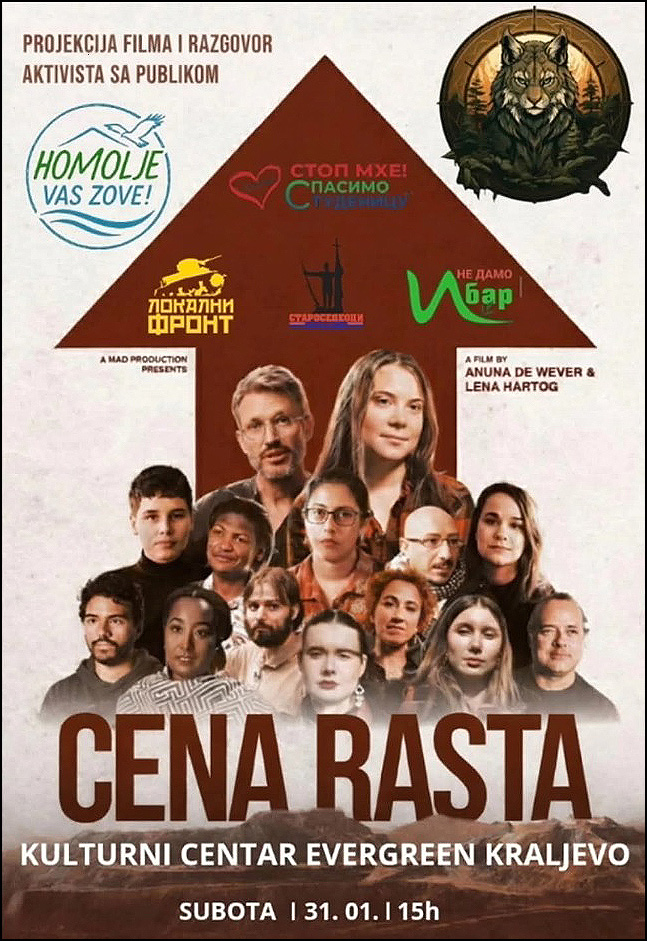 Cena rasta
