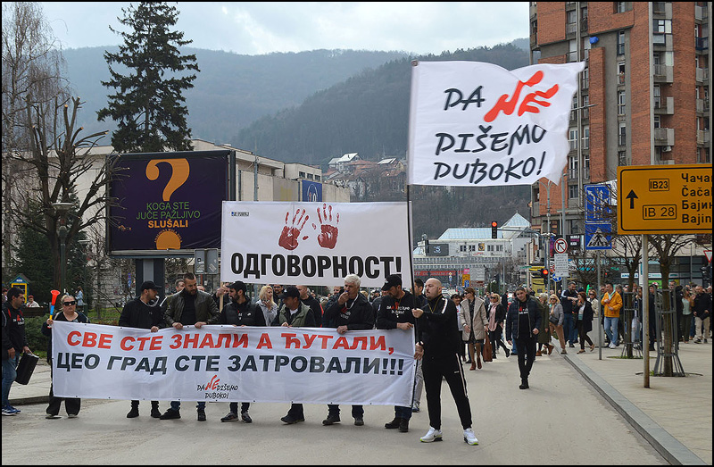 Protest zbog deponije Duboko Foto Nenad Kovacevic 2