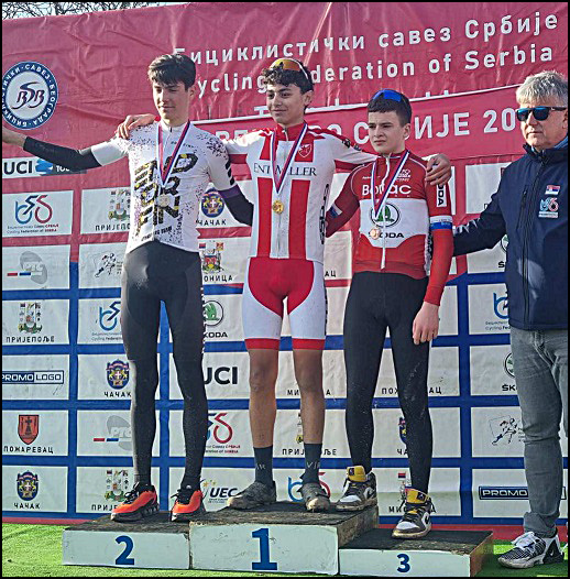 Prvenstvo Srbiju u ciklo krosu U17 treci Nikola baralic