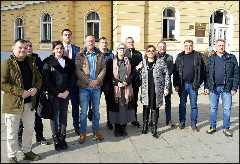 Predstavnici uzicke opozcije Foto Nenad Kovacevic