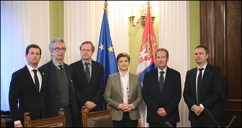Razgovor vlasti i predstavnika Venecijanske komisije 1 Brnabic i predstavnici Venecijanske komisije Foto Pedja Vuckovic