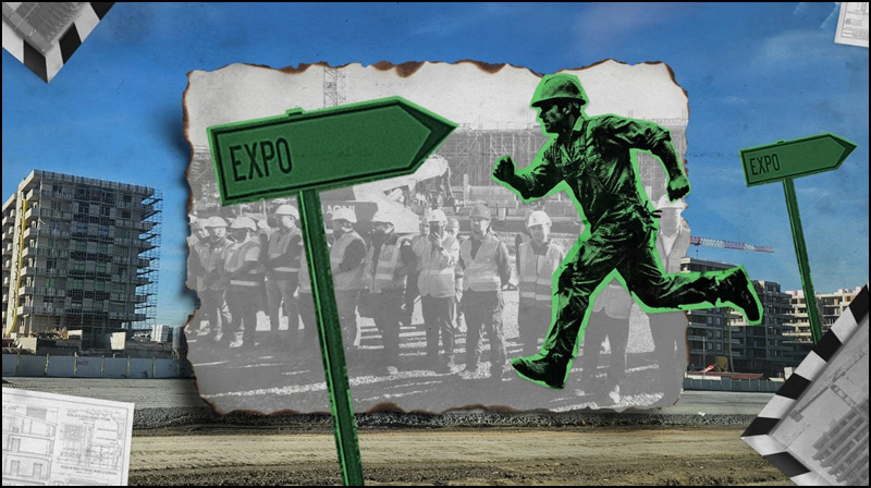 Ilegalan rad na EXPO-u: Radnici na crno i bežanje sa gradilišta 1