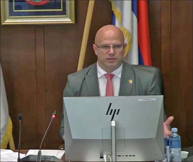 Milioni firmi u blokadi, vlast kaže - sve je po zakonu! 10 Igor Trifunovic predsednik Skupstine Foto Grad Cacak screenshot