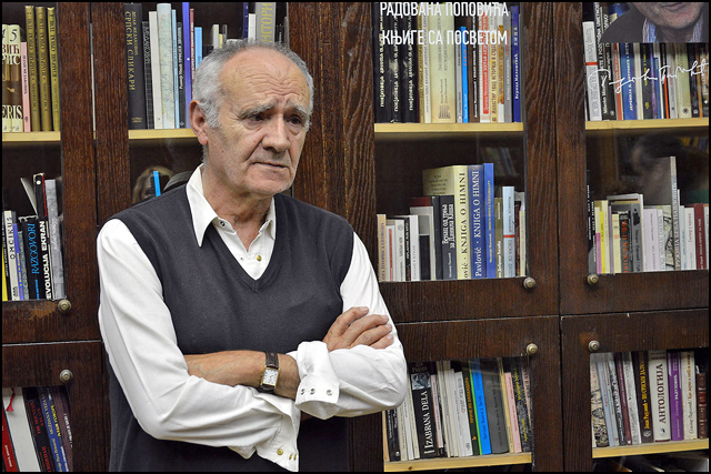 Radovan Popović gost užičke biblioteke: Čovek od pera, srca i znatiželje 2 Radovan Popovic Foto Nenad Kovacevic 1