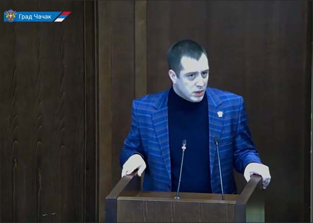 Milioni firmi u blokadi, vlast kaže - sve je po zakonu! 9 Uros Besedic sekretar Skupstine Foto Grad Cacak screenshot