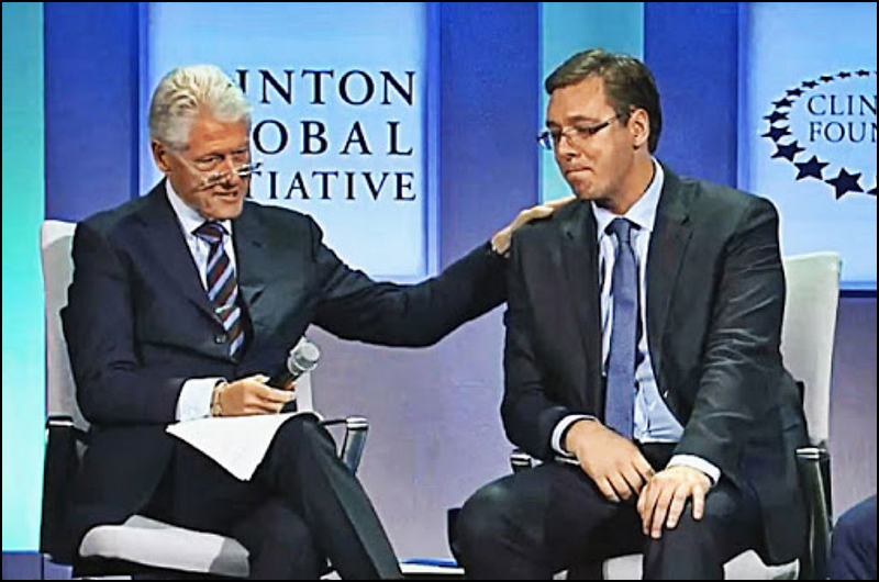 Vucic i Klinton